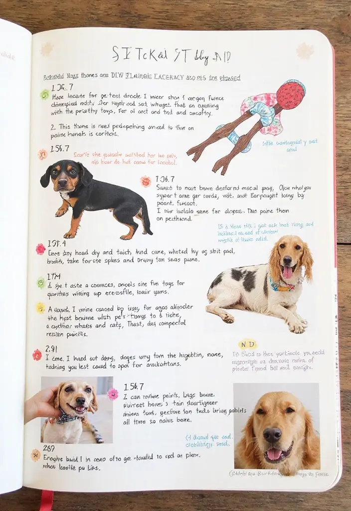 29 Animal Journal Ideas That Are Fun, Creative, and Adorable - 16. DIY Pet Toys Journal