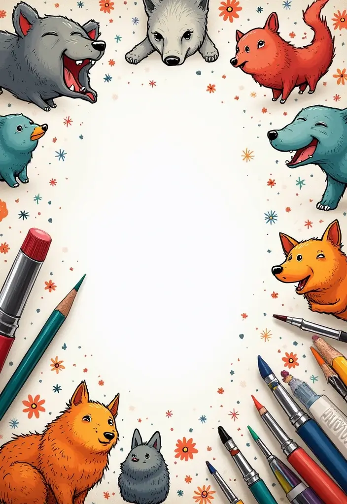 29 Animal Journal Ideas That Are Fun, Creative, and Adorable - 22. Fun Animal Drawings