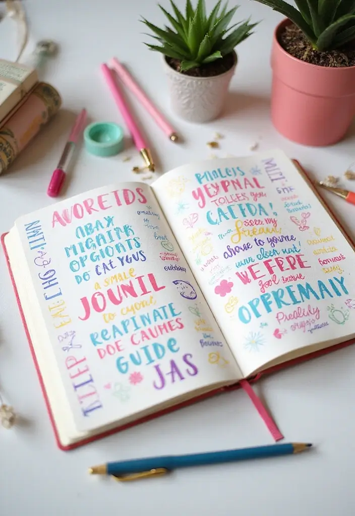 29 Beautiful Journal Ideas That Are Inspiring, Creative, and Aesthetic 85 29 Beautiful Journal Ideas That Are Inspiring, Creative, and Aesthetic - 13. Affirmation Journal