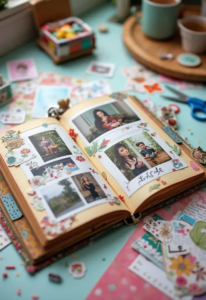 29 Beautiful Journal Ideas That Are Inspiring, Creative, and Aesthetic 104 29 Beautiful Journal Ideas That Are Inspiring, Creative, and Aesthetic - 16. Scrapbook Journal