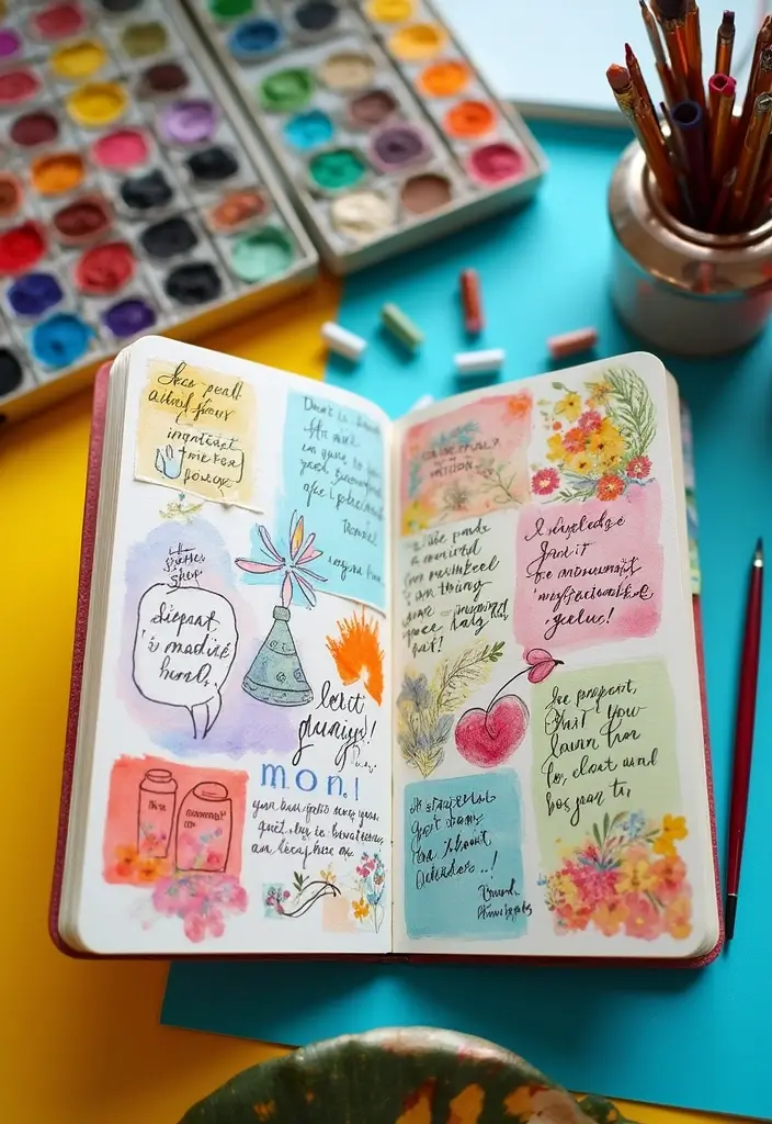 29 Beautiful Journal Ideas That Are Inspiring, Creative, and Aesthetic 118 29 Beautiful Journal Ideas That Are Inspiring, Creative, and Aesthetic - 18. Inspiration Journal