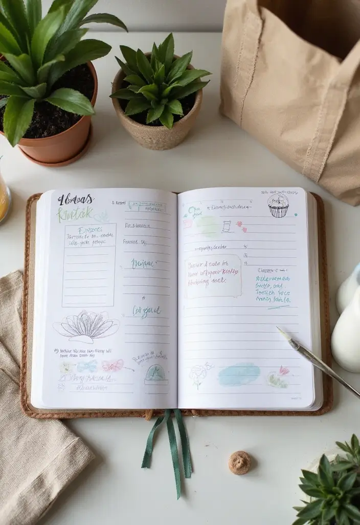29 Beautiful Journal Ideas That Are Inspiring, Creative, and Aesthetic 29 29 Beautiful Journal Ideas That Are Inspiring, Creative, and Aesthetic - 5. Sustainability Goals Tracker