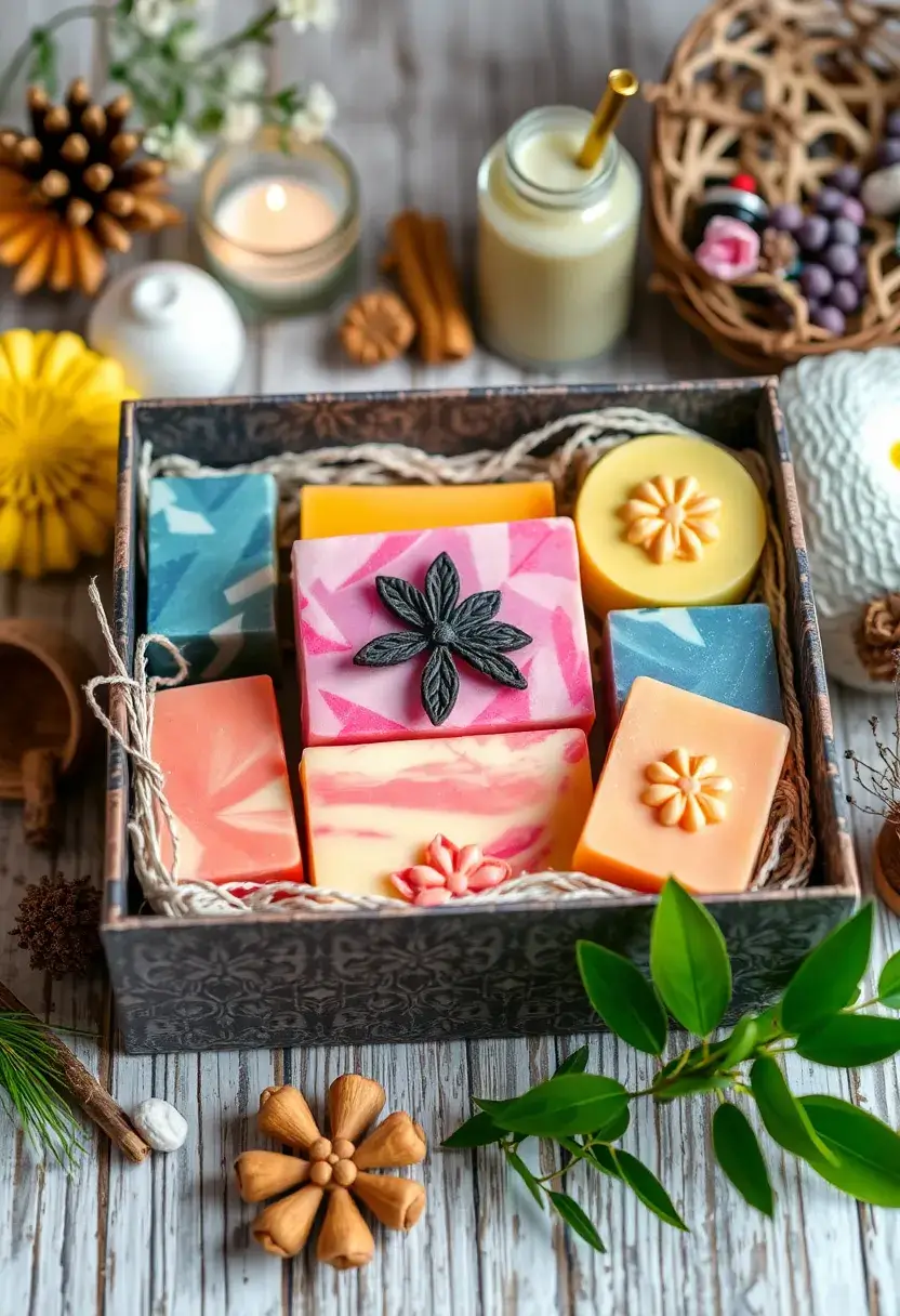 29 Birthday Craft Ideas For Boyfriend That Are Cute and Thoughtful - 19. Handmade Soap Set