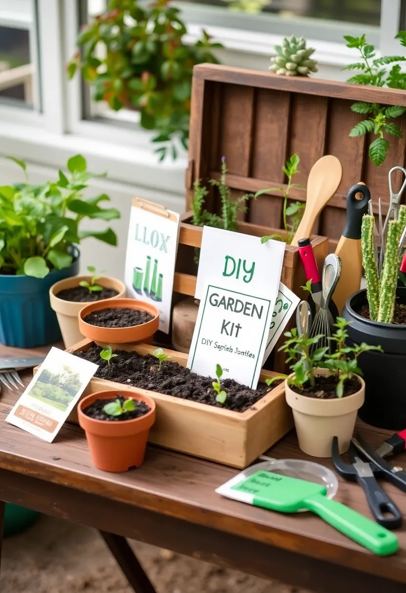 29 Birthday Craft Ideas For Boyfriend That Are Cute and Thoughtful - 27. DIY Garden Kit