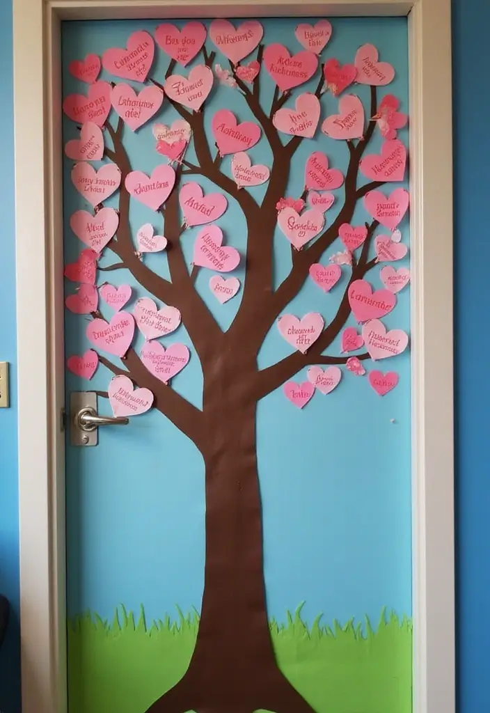 29 Class Door Decoration Ideas That Make Your Classroom Fun and Welcoming - 24. Kindness Matters
