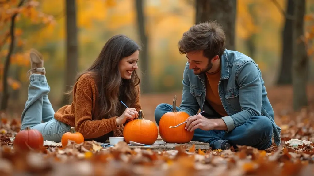 29 Cute Couple Pumpkin Painting Ideas That Are Fun Romantic and Unique
