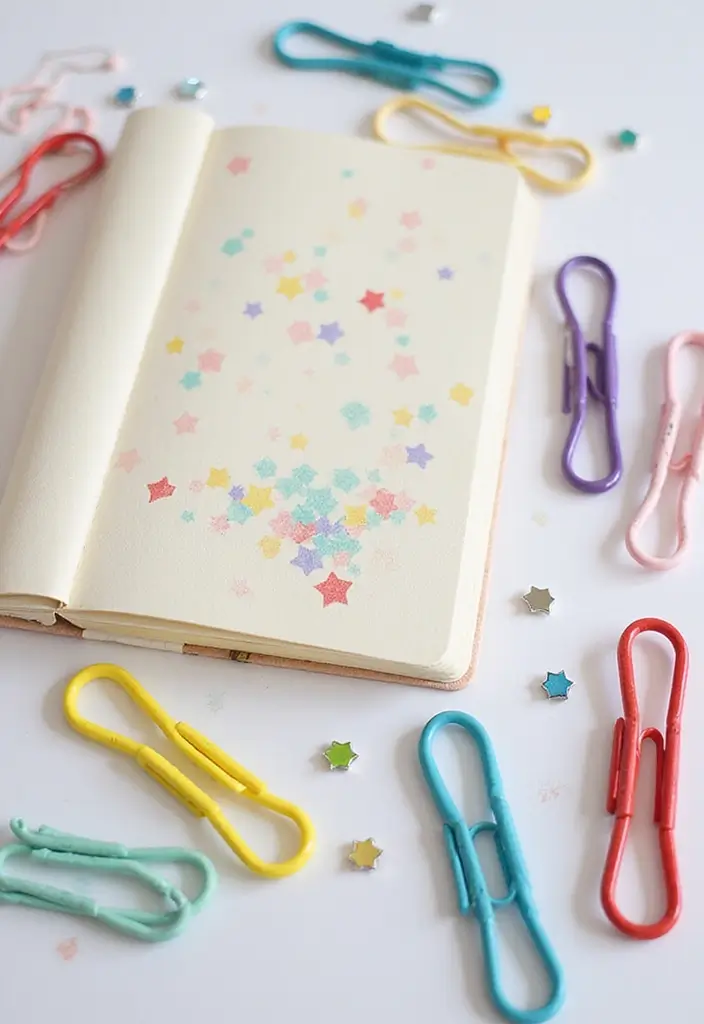 29 Cute Diary Decoration Ideas That Make Writing Fun and Adorable 51 29 Cute Diary Decoration Ideas That Make Writing Fun and Adorable - 11. Cute Paperclips and Bookmarks