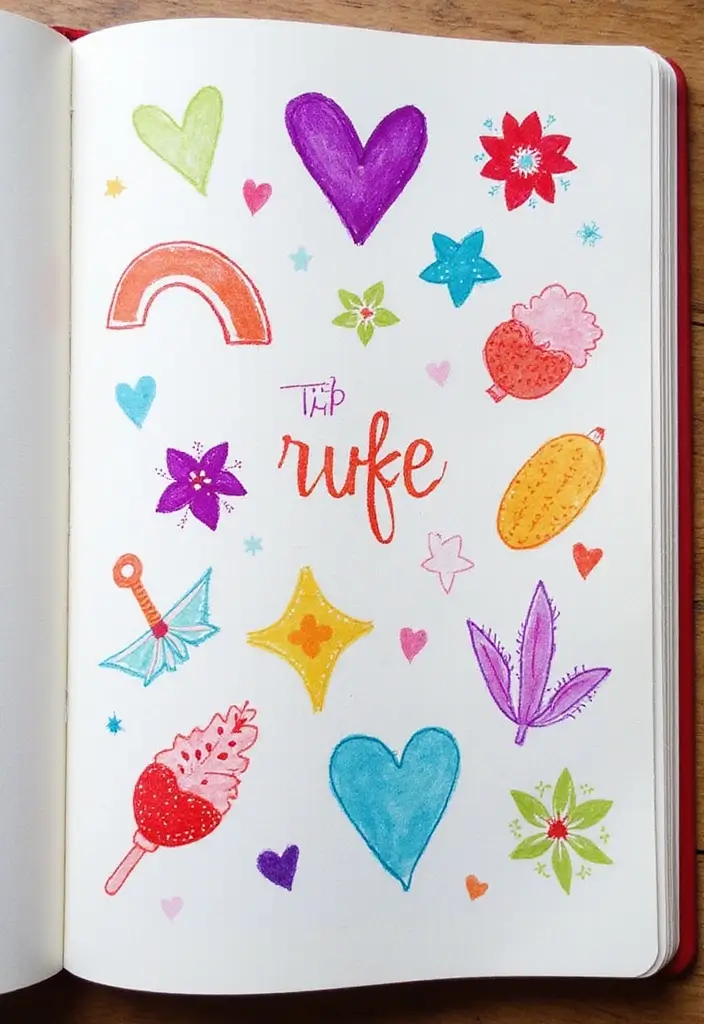 29 Cute Diary Decoration Ideas That Make Writing Fun and Adorable 75 29 Cute Diary Decoration Ideas That Make Writing Fun and Adorable - 15. DIY Stamps