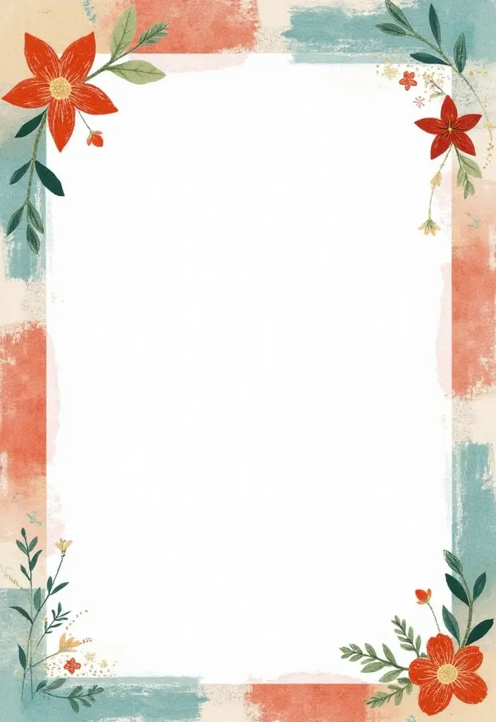 29 Cute Diary Decoration Ideas That Make Writing Fun and Adorable 129 29 Cute Diary Decoration Ideas That Make Writing Fun and Adorable - 23. Playful Borders