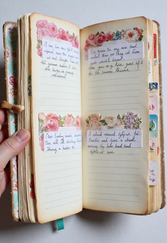 29 Cute Diary Decoration Ideas That Make Writing Fun and Adorable 157 29 Cute Diary Decoration Ideas That Make Writing Fun and Adorable - 27. Hidden Messages