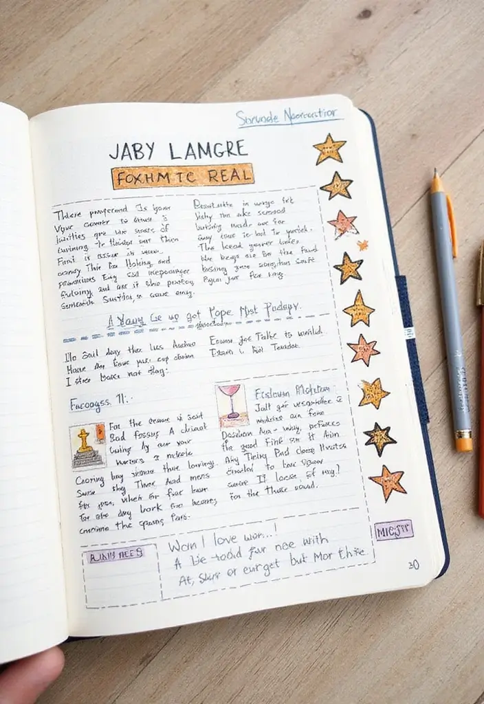 29 Cute Diary Decoration Ideas That Make Writing Fun and Adorable 164 29 Cute Diary Decoration Ideas That Make Writing Fun and Adorable - 28. Personal Achievement Highlights