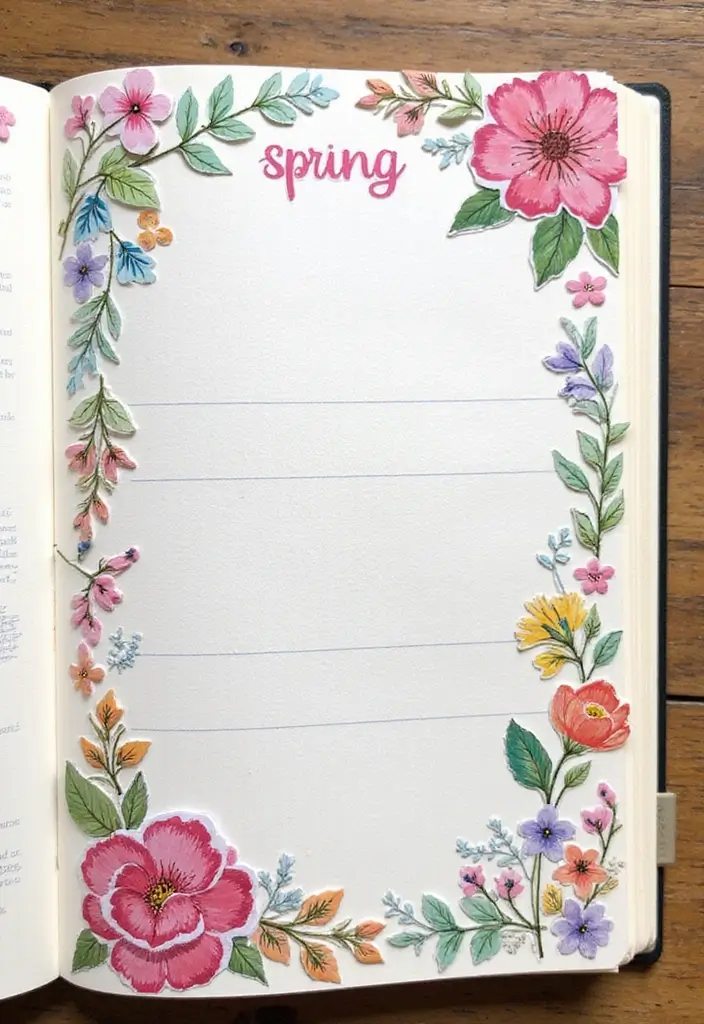 29 Cute Diary Decoration Ideas That Make Writing Fun and Adorable 19 29 Cute Diary Decoration Ideas That Make Writing Fun and Adorable - 5. Themed Pages