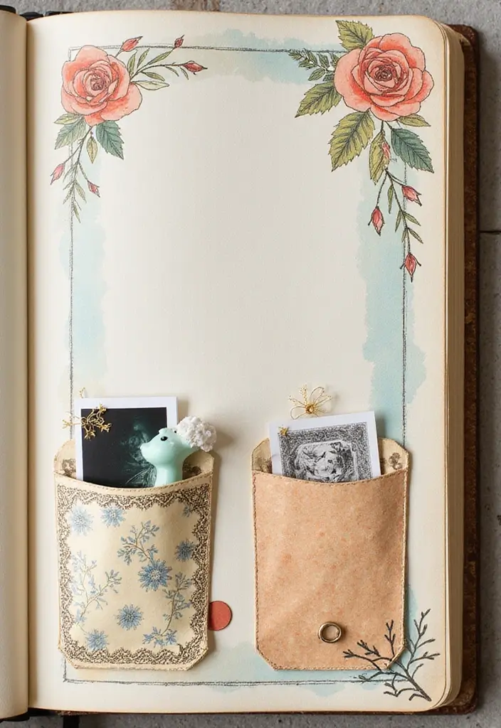 29 Cute Diary Decoration Ideas That Make Writing Fun and Adorable 39 29 Cute Diary Decoration Ideas That Make Writing Fun and Adorable - 9. Interactive Elements