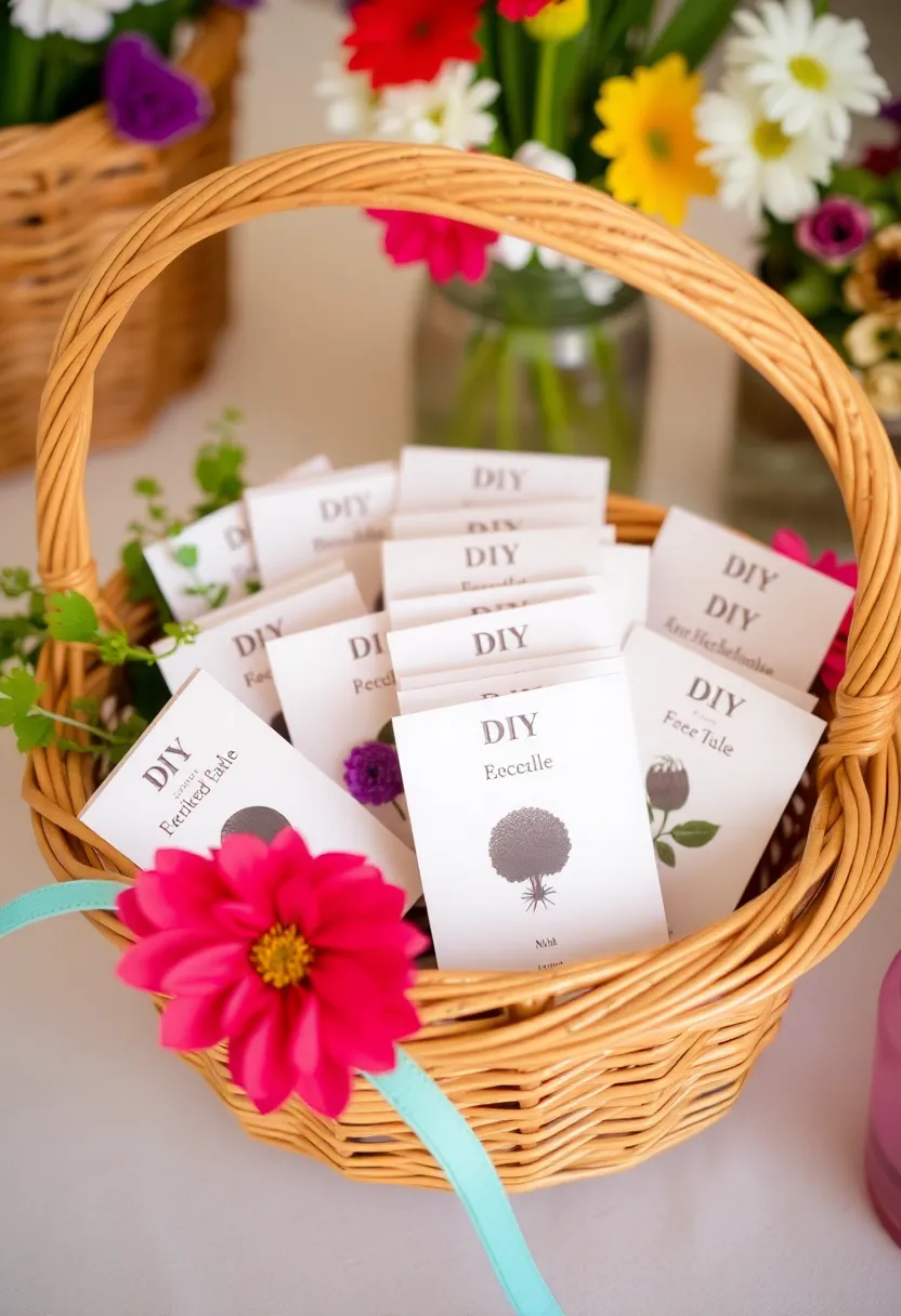 29 DIY Birthday Decoration Ideas That Make Parties Memorable and Colorful - 13. DIY Seed Packet Favors