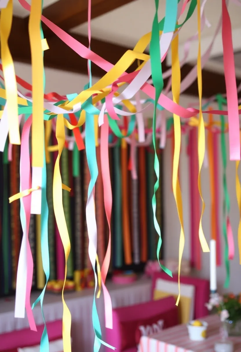 29 DIY Birthday Decoration Ideas That Make Parties Memorable and Colorful - 18. Recycled Paper Streamers