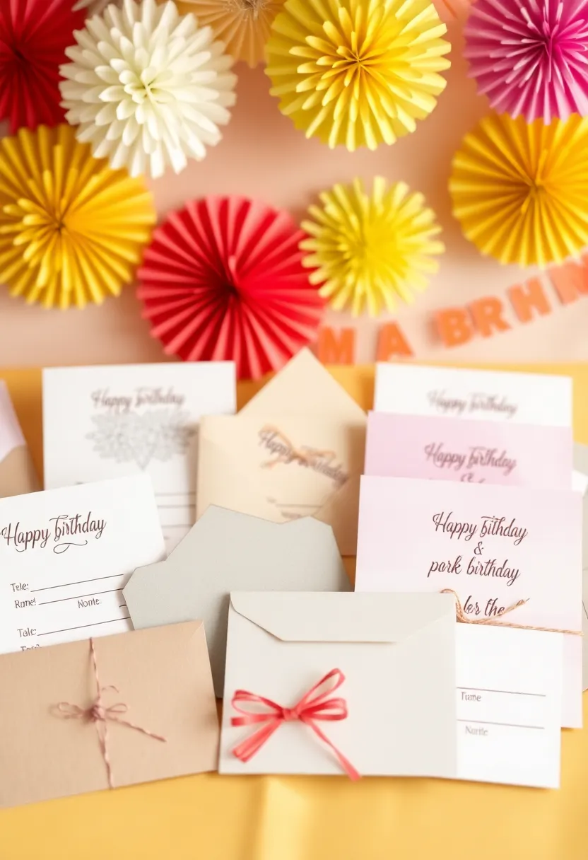 29 DIY Birthday Decoration Ideas That Make Parties Memorable and Colorful - 22. Handmade Invitations from Recycled Paper