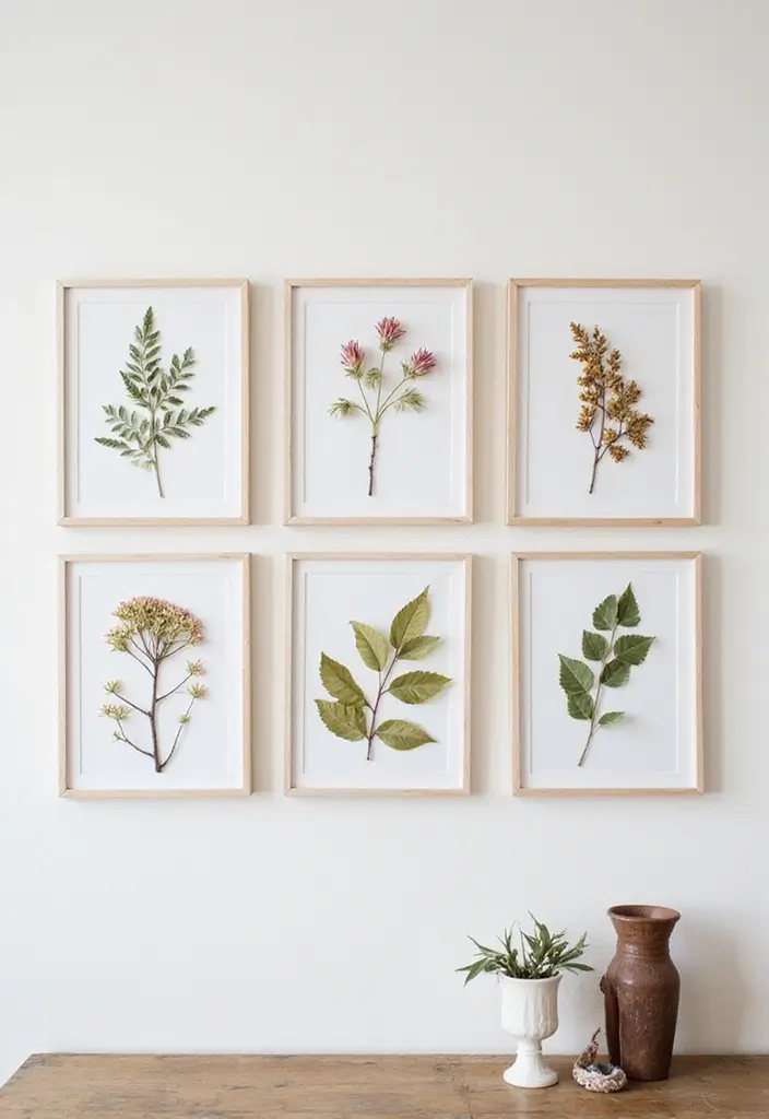 29 DIY Birthday Decoration Ideas That Make Parties Memorable and Colorful - 4. Nature-Inspired Wall Art