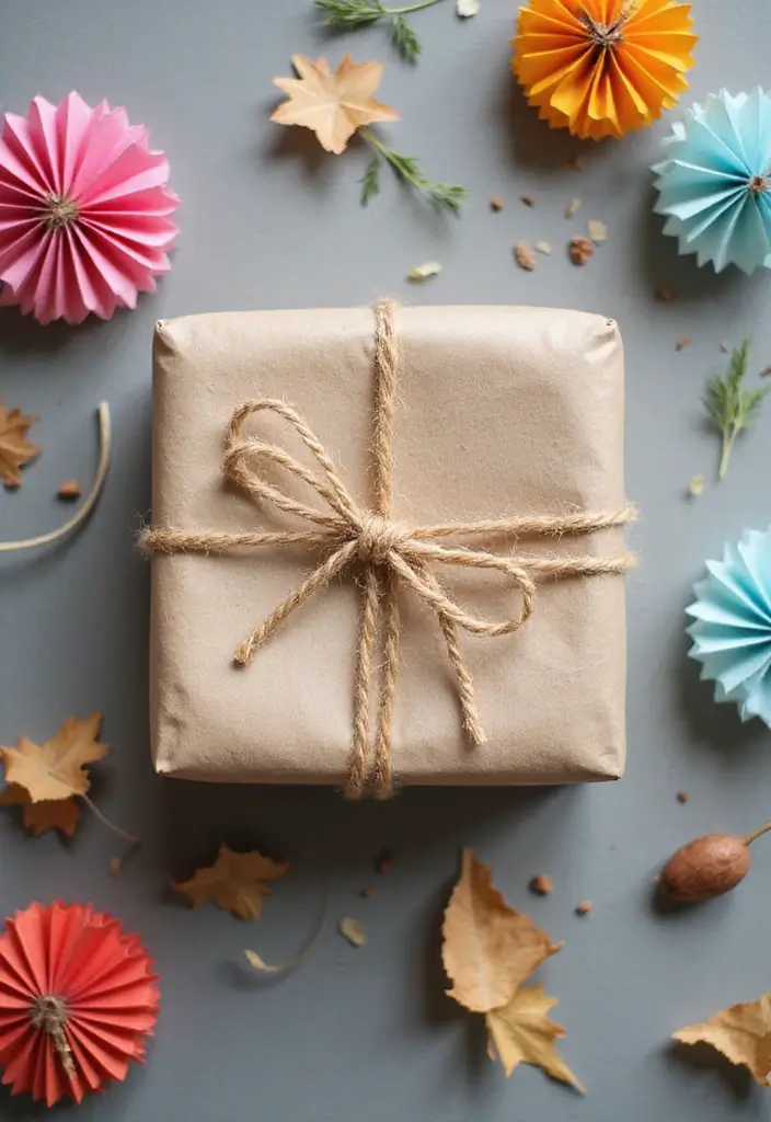 29 DIY Birthday Decoration Ideas That Make Parties Memorable and Colorful - 8. Personalized Recycled Gift Wrap