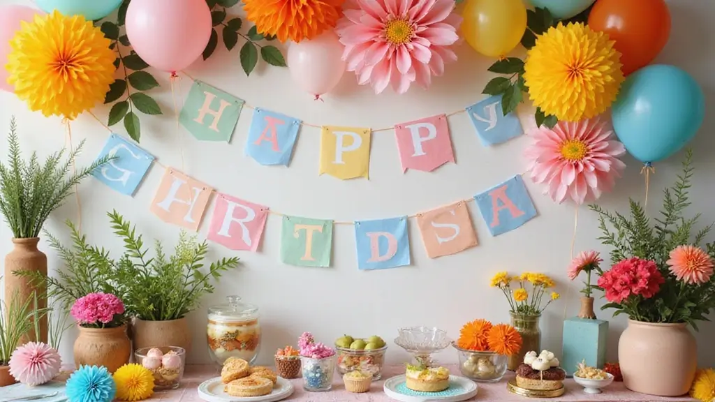 29 DIY Birthday Decoration Ideas That Make Parties Memorable and Colorful