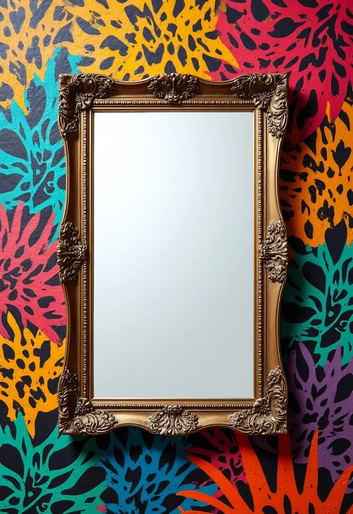 29 DIY Mirror Painting Ideas That Transform Ordinary Mirrors Into Art - 26. Fun Animal Prints