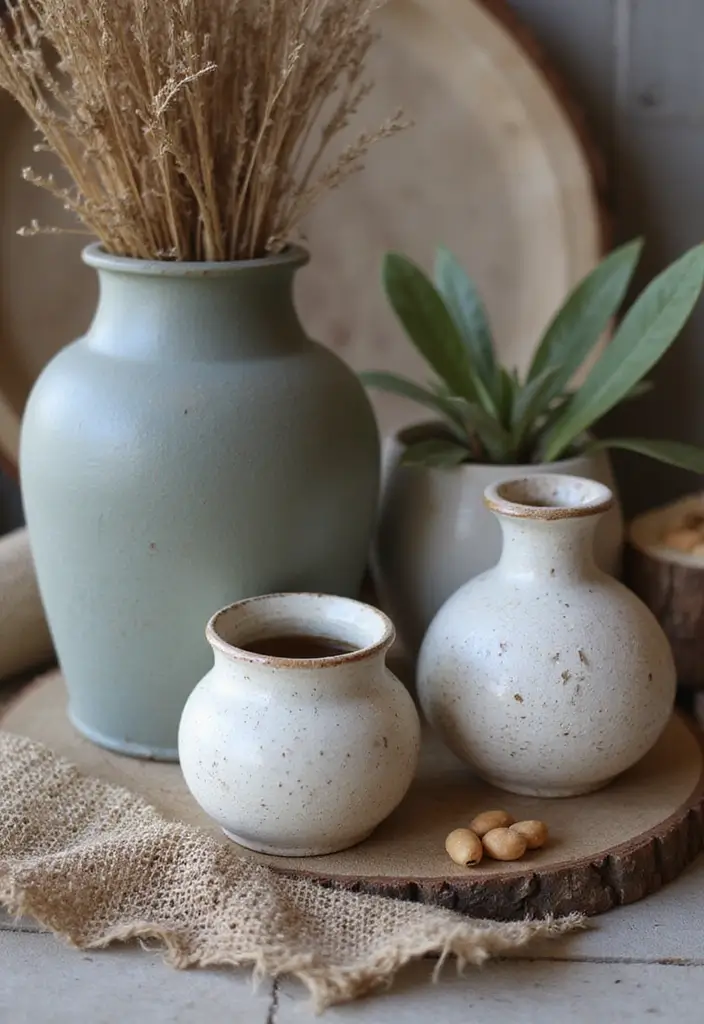 29 DIY Pot Painting Ideas Anyone Can Try for Quick Creative Projects - 14. Rustic Farmhouse Style