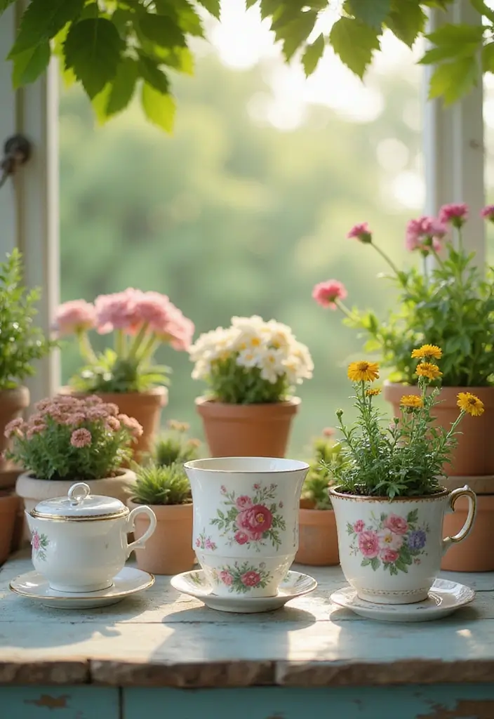 29 DIY Pot Painting Ideas Anyone Can Try for Quick Creative Projects - 4. Vintage Floral