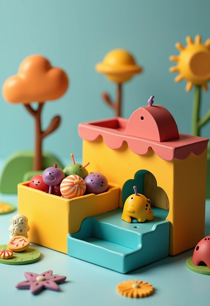 29 DIY Toy Box Ideas That Keep Playrooms Organized and Fun - 18. Puzzle Box for Small Toys