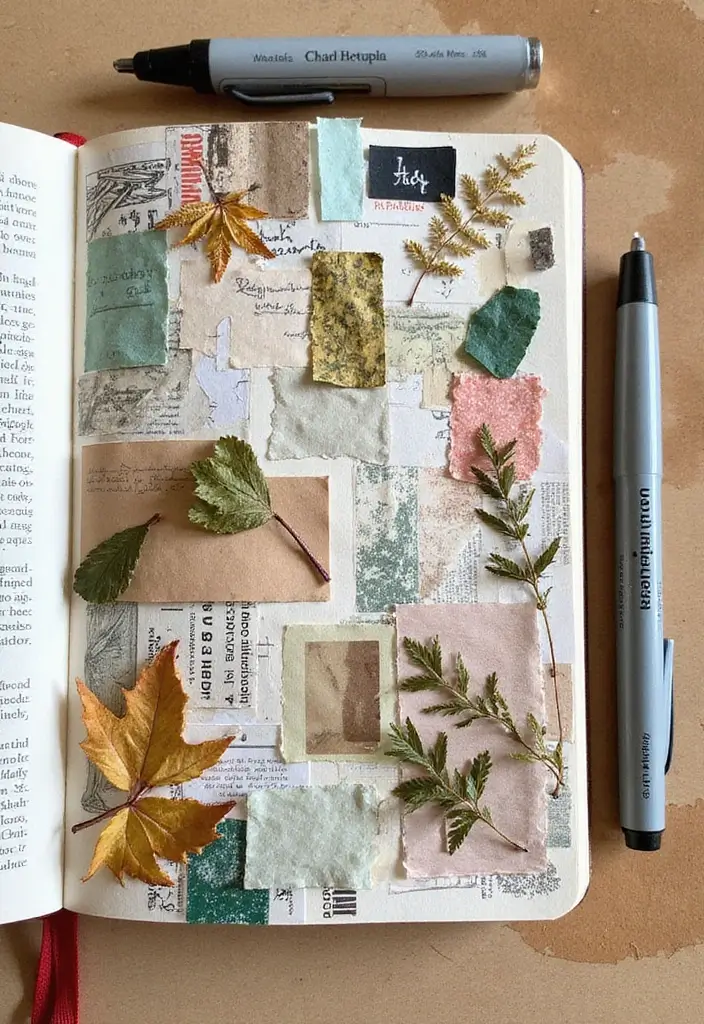 29 Daily Bullet Journal Ideas That Keep Your Days Organized, Creative, and Inspiring - 10. Recycled Inspiration Board