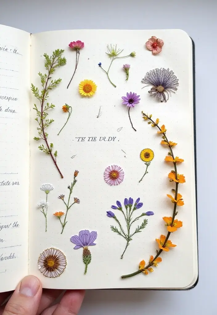 29 Daily Bullet Journal Ideas That Keep Your Days Organized, Creative, and Inspiring - 11. Eco-Friendly Travel Journal