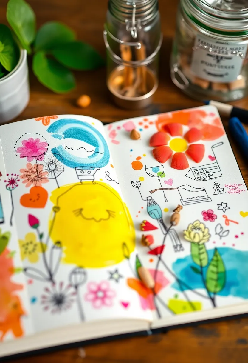 29 Daily Bullet Journal Ideas That Keep Your Days Organized, Creative, and Inspiring - 29. Eco-Friendly Art Journal
