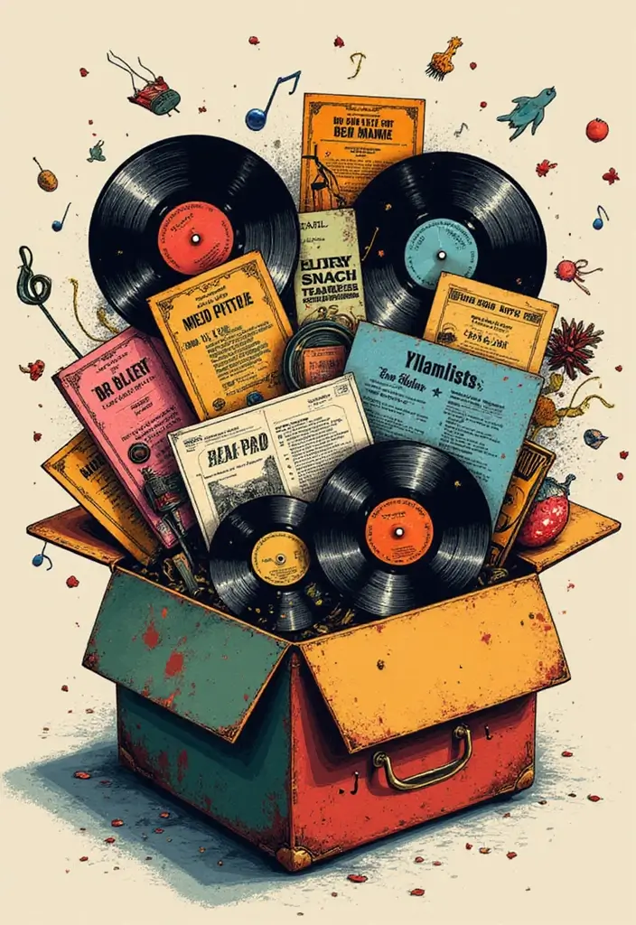 29 Exploding Gift Box Ideas That Surprise and Delight Recipients - 24. Music Lover's Box