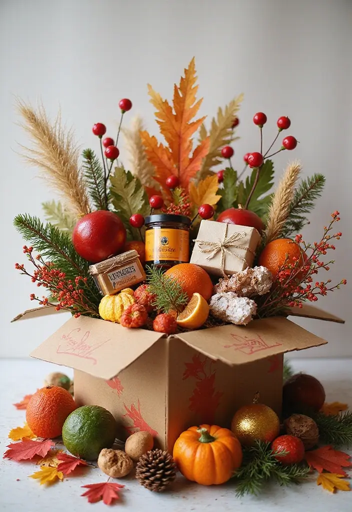 29 Exploding Gift Box Ideas That Surprise and Delight Recipients - 29. Seasonal Celebration Box