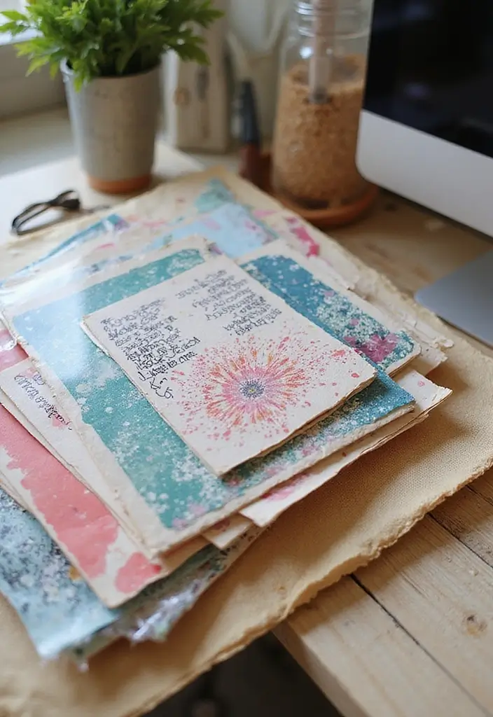 29 File Decoration Ideas That Make Office Supplies Fun and Stylish - 20. Artistic File Jackets