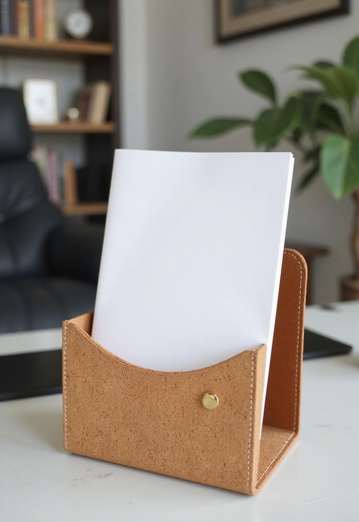 29 File Decoration Ideas That Make Office Supplies Fun and Stylish - 9. Stylish Document Holders