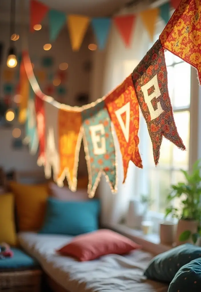 29 Friend Craft Ideas That Make Thoughtful Handmade Gifts - 18. Fabric Banners or Garlands