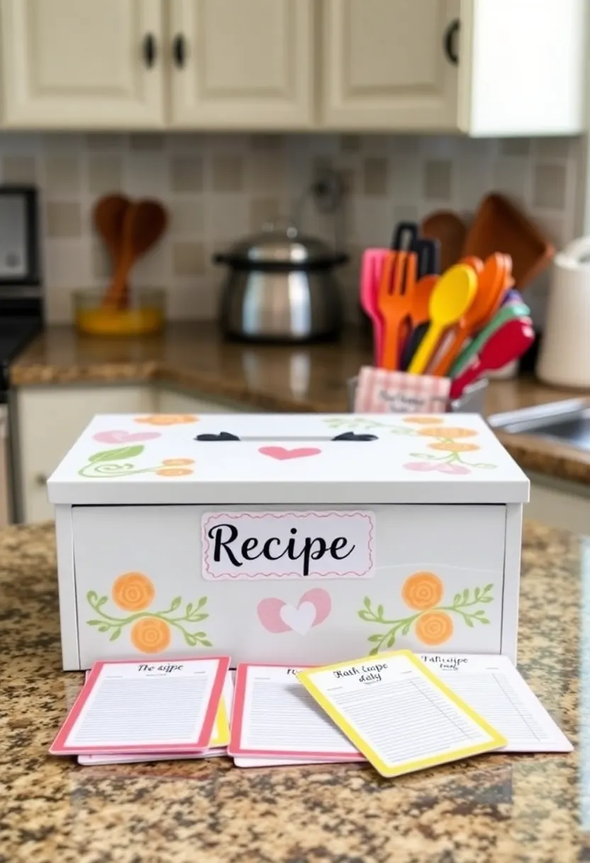 29 Friend Craft Ideas That Make Thoughtful Handmade Gifts - 21. Personalized Recipe Box