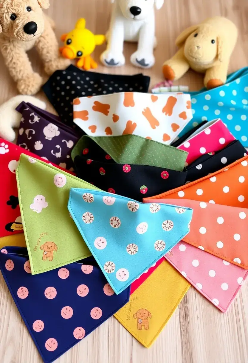 29 Friend Craft Ideas That Make Thoughtful Handmade Gifts - 24. Custom Dog Bandanas