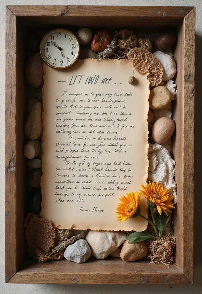 29 Graduation Shadow Box Ideas That Preserve Memories Forever - 17. Crafting a Time Capsule Shadow Box