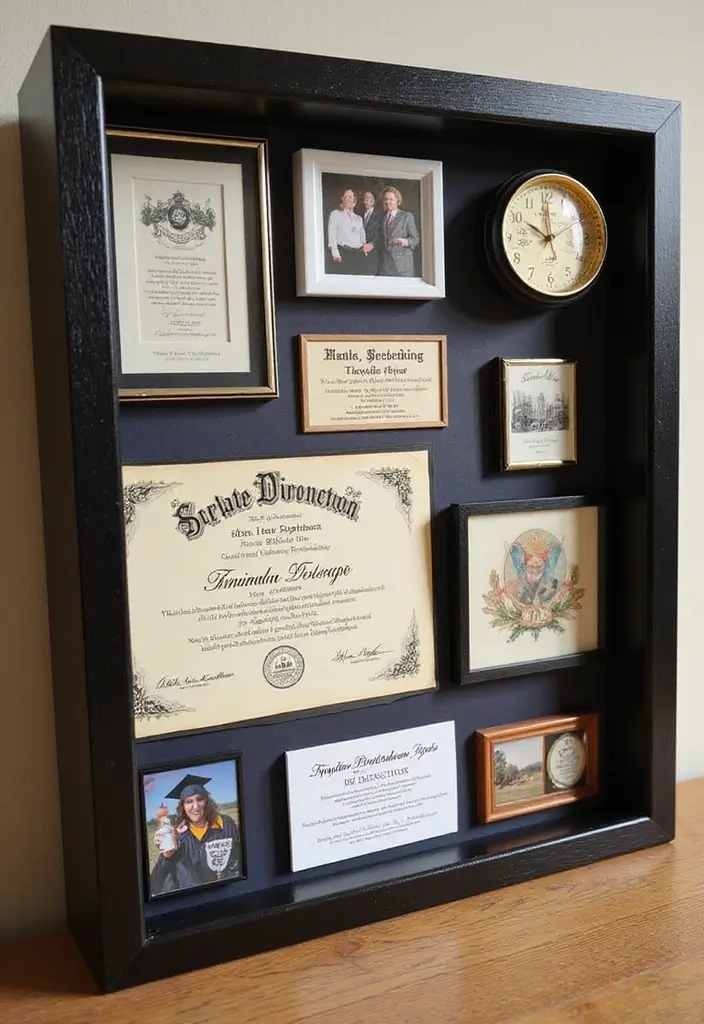 29 Graduation Shadow Box Ideas That Preserve Memories Forever - 29. The Ultimate Graduation Shadow Box