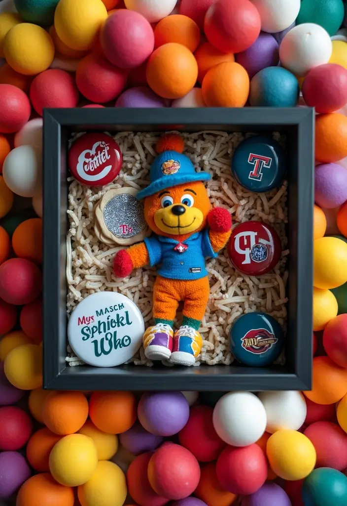 29 Graduation Shadow Box Ideas That Preserve Memories Forever - 4. School Spirit Shadow Box