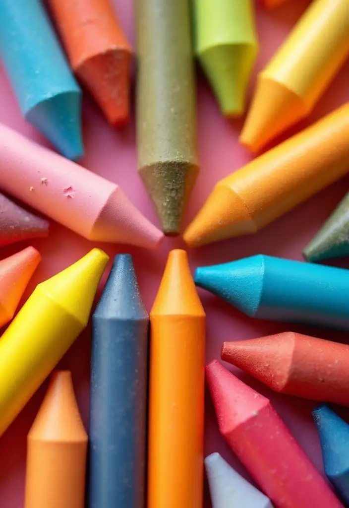 29 Infant Craft Ideas That Are Safe, Fun, and Creative - 16. DIY Crayons
