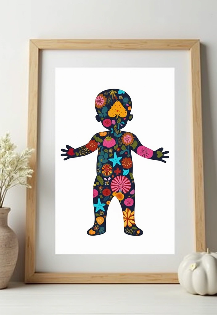 29 Infant Craft Ideas That Are Safe, Fun, and Creative - 17. Silhouette Art