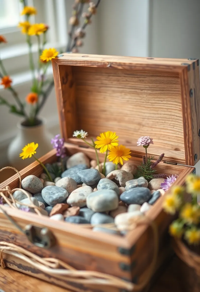 29 Infant Craft Ideas That Are Safe, Fun, and Creative - 28. Nature's Treasure Boxes