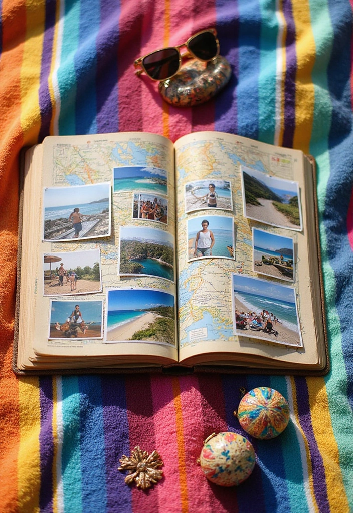 29 Journal Ideas Photo That Capture Memories in Creative Ways - 3. Travel Diaries