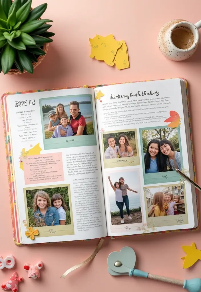 29 Journal Ideas Photo That Capture Memories in Creative Ways - 6. Daily Highlights