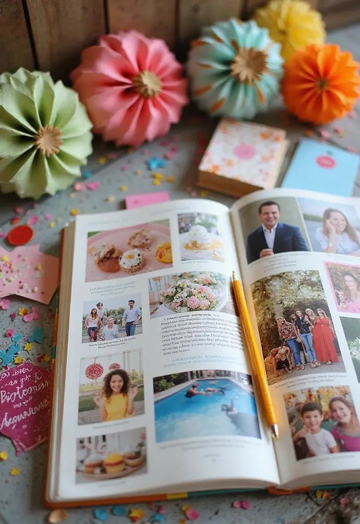 29 Journal Ideas Photo That Capture Memories in Creative Ways - 8. Celebrations & Events