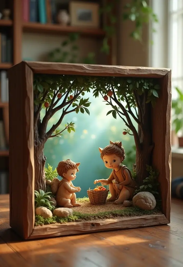 29 Kid Craft Ideas That Keep Children Entertained Creatively 50 29 Kid Craft Ideas That Keep Children Entertained Creatively - 10. Shadow Box Dioramas