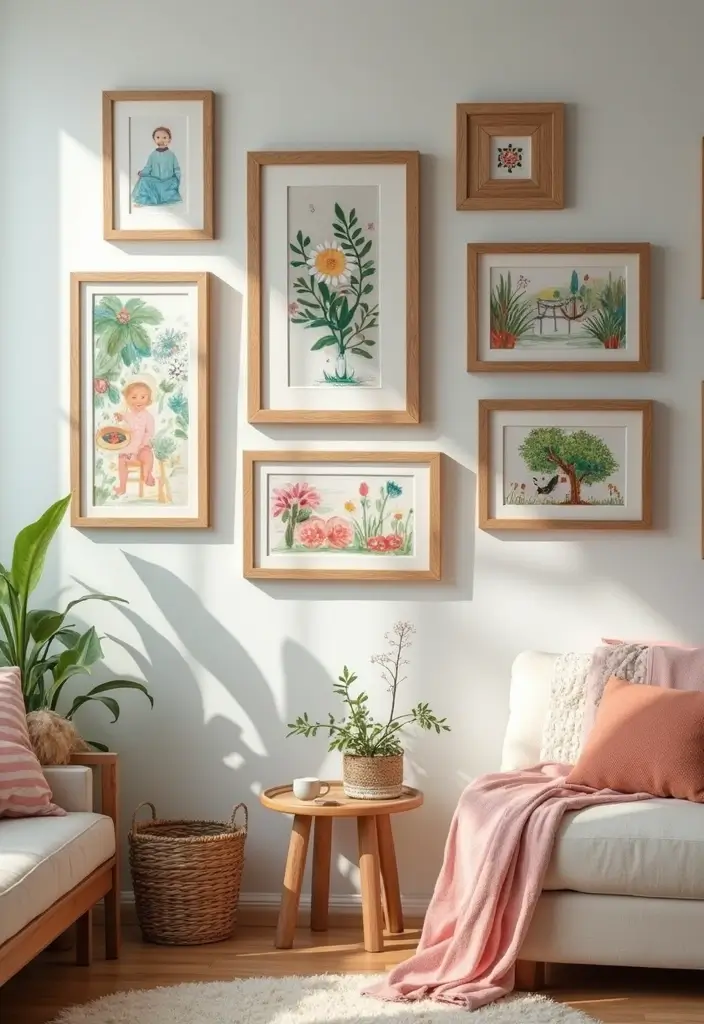 29 Kid Craft Ideas That Keep Children Entertained Creatively 60 29 Kid Craft Ideas That Keep Children Entertained Creatively - 12. Personalized Photo Frames