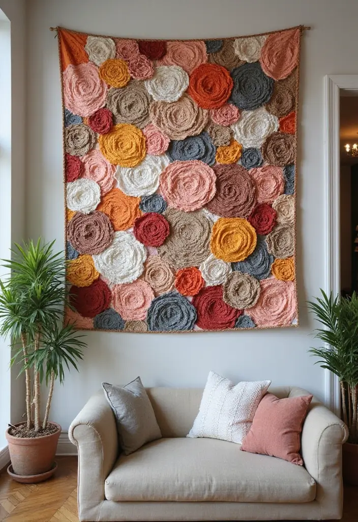 29 Kid Craft Ideas That Keep Children Entertained Creatively 65 29 Kid Craft Ideas That Keep Children Entertained Creatively - 13. Fabric Scraps Wall Art