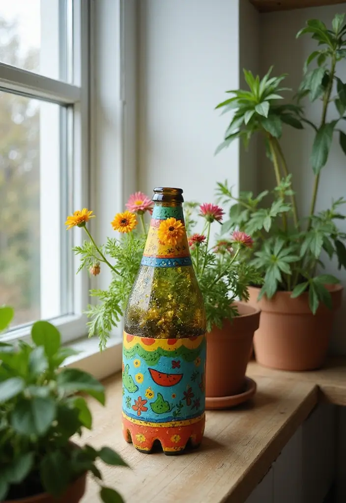 29 Kid Craft Ideas That Keep Children Entertained Creatively 6 29 Kid Craft Ideas That Keep Children Entertained Creatively - 2. Recycled Bottle Planters